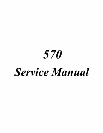 Proview SH570 Proview SH570 570 15" LCD TFT Monitor Service Manual